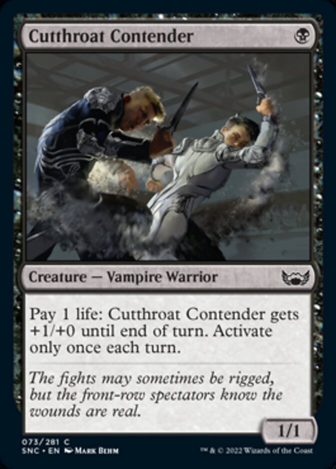 Cutthroat Contender [Streets of New Capenna] | Good Games North