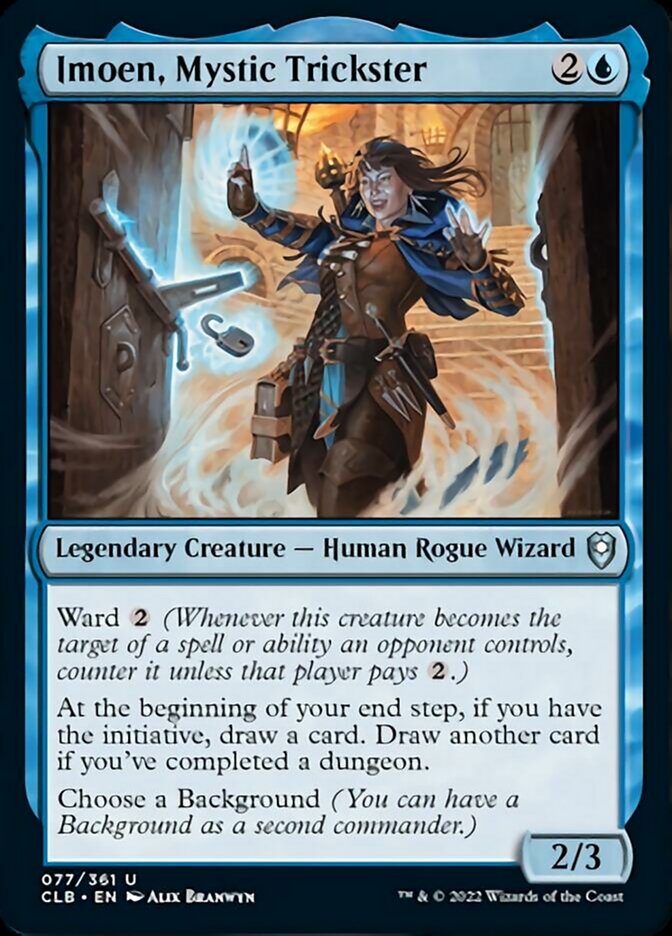 Imoen, Mystic Trickster [Commander Legends: Battle for Baldur's Gate] | Good Games North