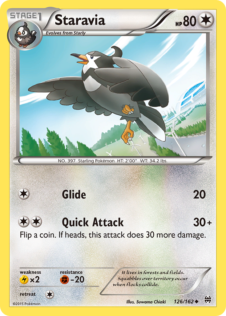 Staravia (126/162) [XY: BREAKthrough] | Good Games North