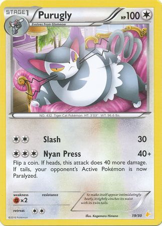 Purugly (19/30) [XY: Trainer Kit 3 - Pikachu Libre] | Good Games North