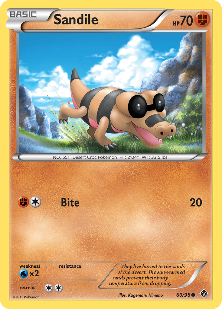 Sandile (60/98) [Black & White: Emerging Powers] | Good Games North