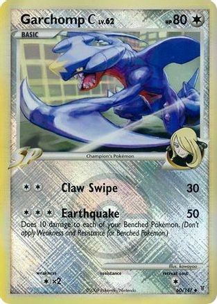 Garchomp C (60/147) (League Promo) [Platinum: Supreme Victors] | Good Games North