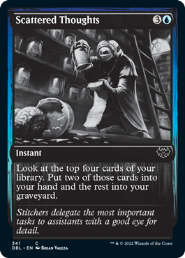 Scattered Thoughts [Innistrad: Double Feature] | Good Games North