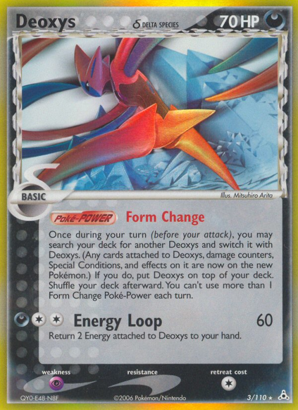 Deoxys (3/110) (Delta Species) [EX: Holon Phantoms] | Good Games North