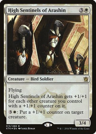 High Sentinels of Arashin [Khans of Tarkir Promos] | Good Games North