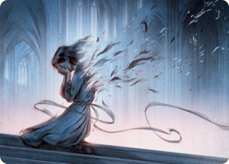 Fading Hope Art Card [Innistrad: Midnight Hunt Art Series] | Good Games North