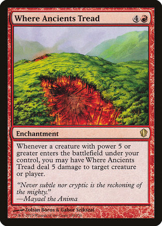 Where Ancients Tread [Commander 2013] | Good Games North