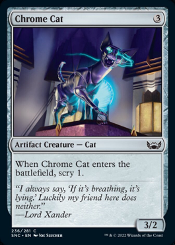 Chrome Cat [Streets of New Capenna] | Good Games North