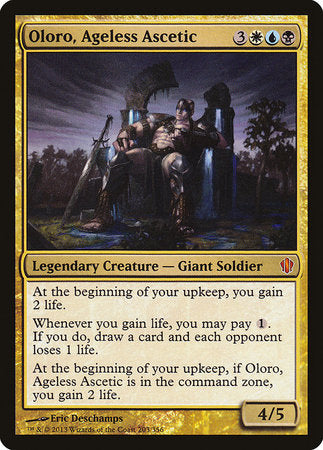Oloro, Ageless Ascetic [Commander 2013] | Good Games North