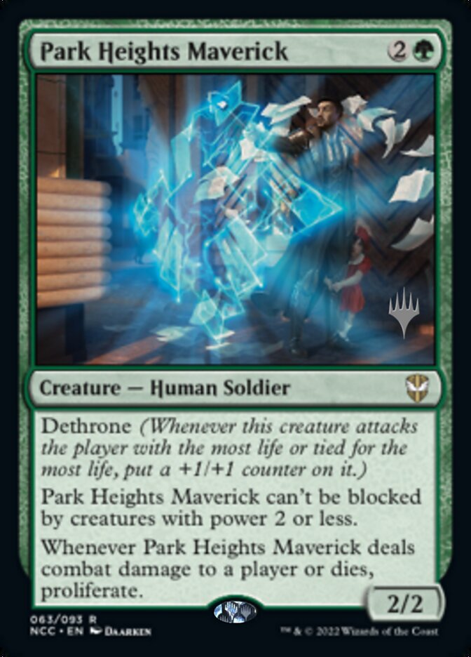 Park Heights Maverick (Promo Pack) [Streets of New Capenna Commander Promos] | Good Games North