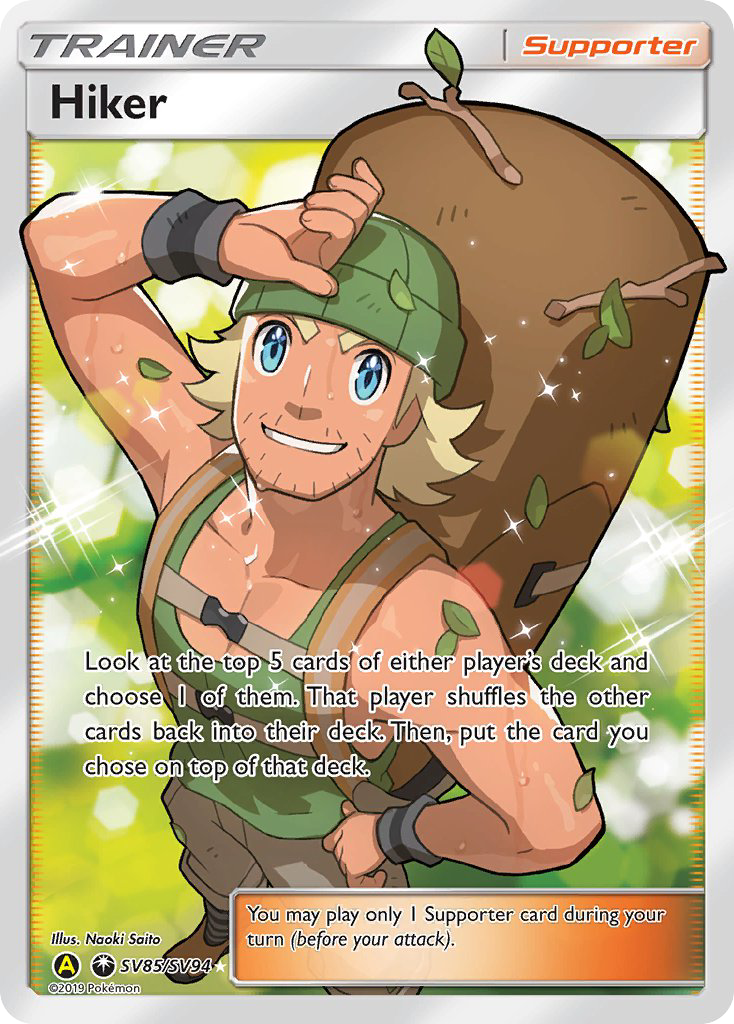 Hiker (SV85/SV94) [Sun & Moon: Hidden Fates - Shiny Vault] | Good Games North