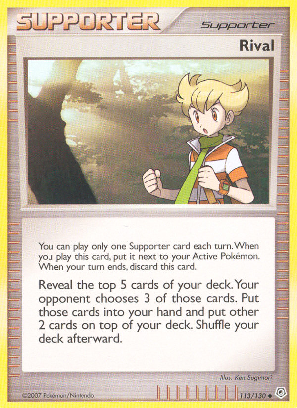 Rival (113/130) [Diamond & Pearl: Base Set] | Good Games North