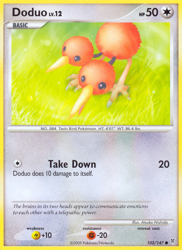 Doduo (102/147) [Platinum: Supreme Victors] | Good Games North