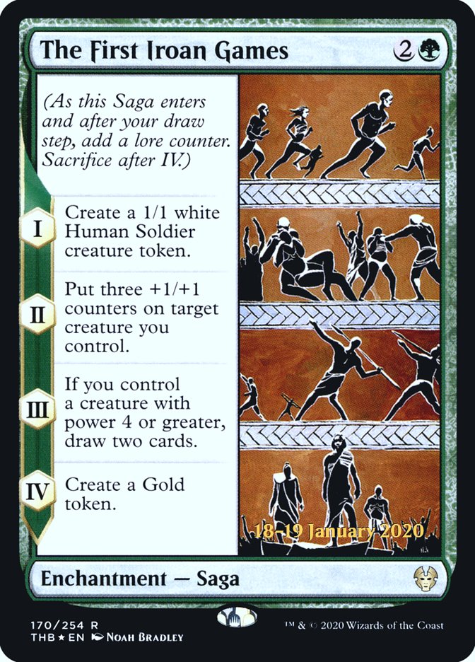 The First Iroan Games [Theros Beyond Death Prerelease Promos] | Good Games North