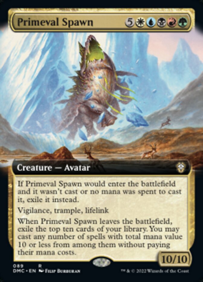 Primeval Spawn (Extended Art) [Dominaria United Commander] | Good Games North