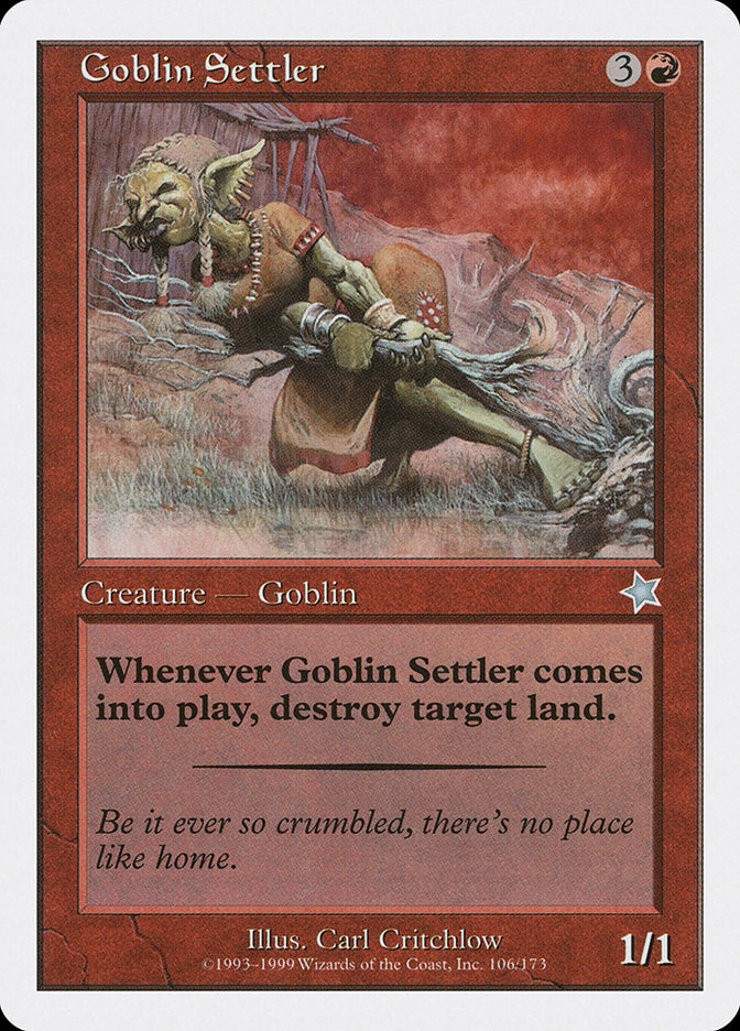 Goblin Settler [Starter 1999] | Good Games North