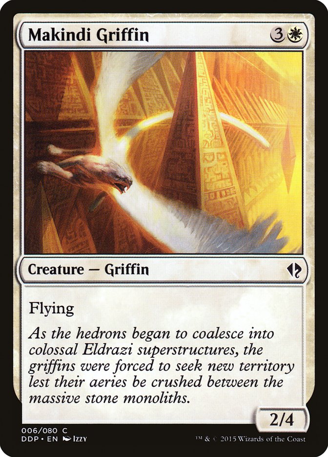 Makindi Griffin [Duel Decks: Zendikar vs. Eldrazi] | Good Games North