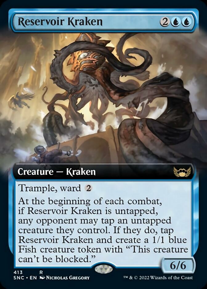 Reservoir Kraken (Extended Art) [Streets of New Capenna] | Good Games North