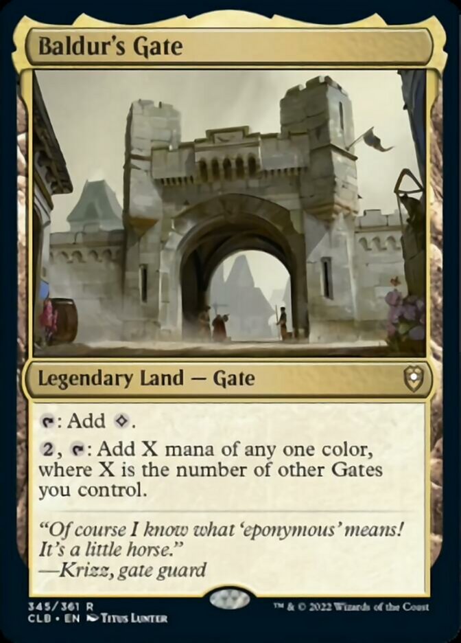 Baldur's Gate [Commander Legends: Battle for Baldur's Gate] | Good Games North