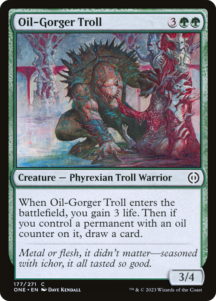 Oil-Gorger Troll [Phyrexia: All Will Be One] | Good Games North