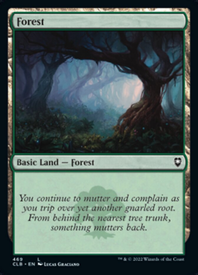 Forest (469) [Commander Legends: Battle for Baldur's Gate] | Good Games North