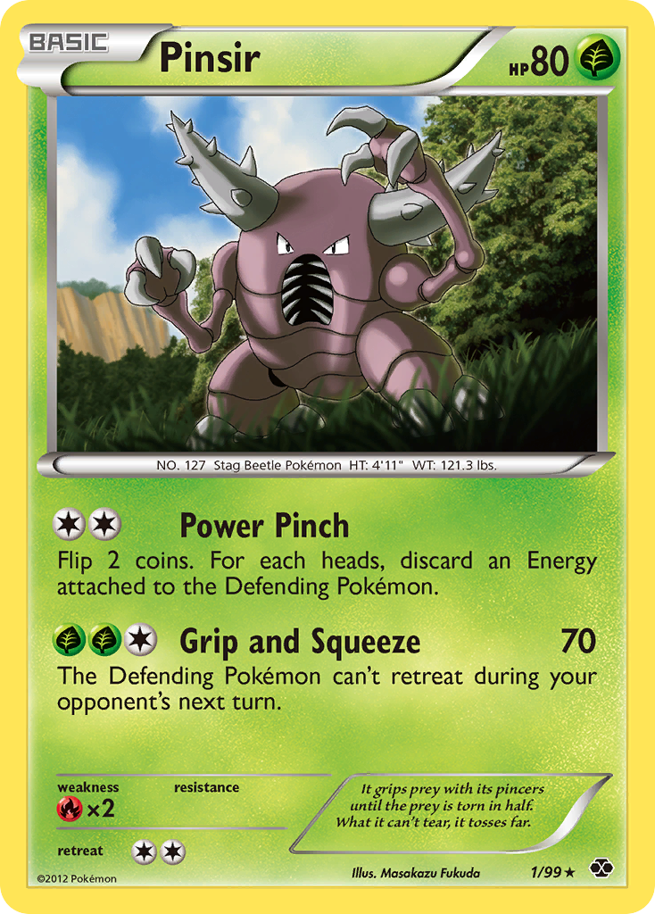 Pinsir (1/99) [Black & White: Next Destinies] | Good Games North