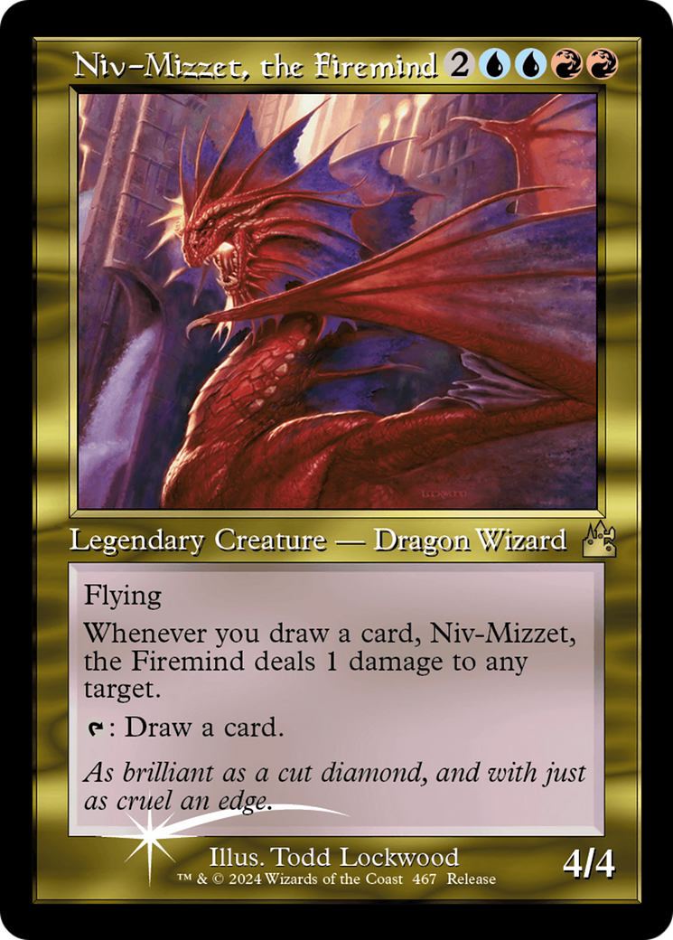 Niv-Mizzet, the Firemind (Retro Frame) [Ravnica Remastered] | Good Games North