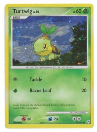 Turtwig (103/130) (Cosmos Holofoil) [Diamond & Pearl: Base Set] | Good Games North