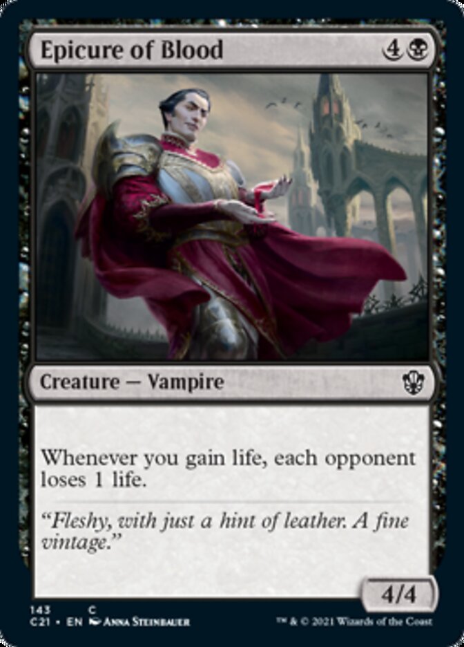 Epicure of Blood [Commander 2021] | Good Games North