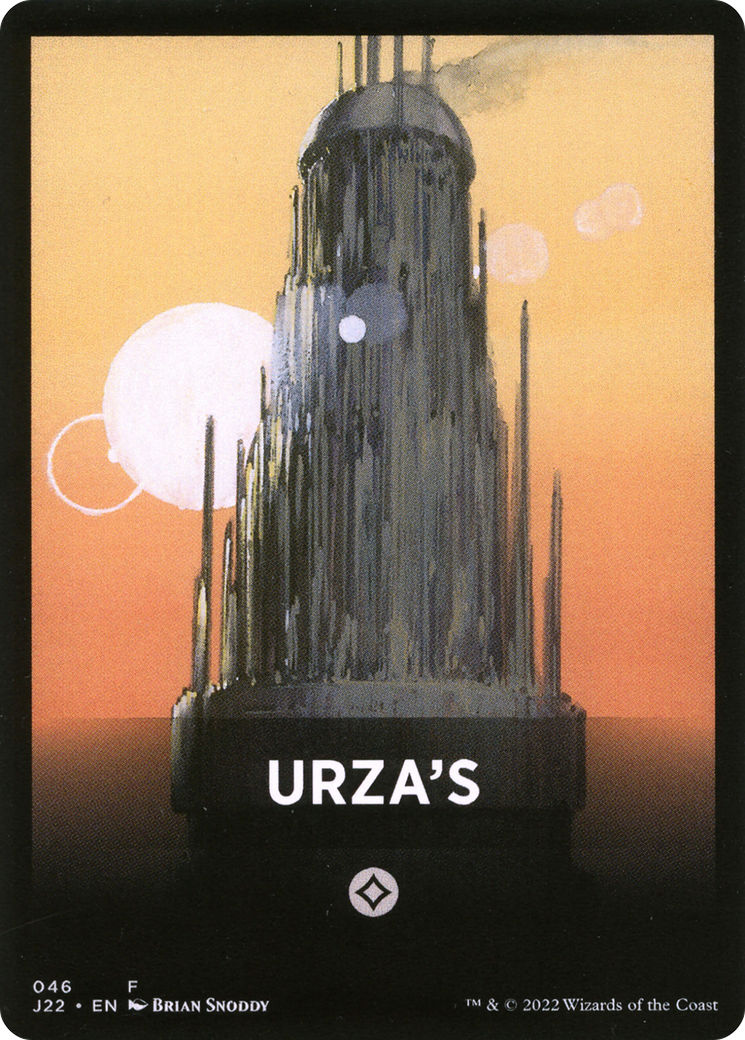 Urza's Theme Card [Jumpstart 2022 Front Cards] | Good Games North