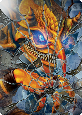 Reflection of Kiki-Jiki Art Card [Kamigawa: Neon Dynasty Art Series] | Good Games North