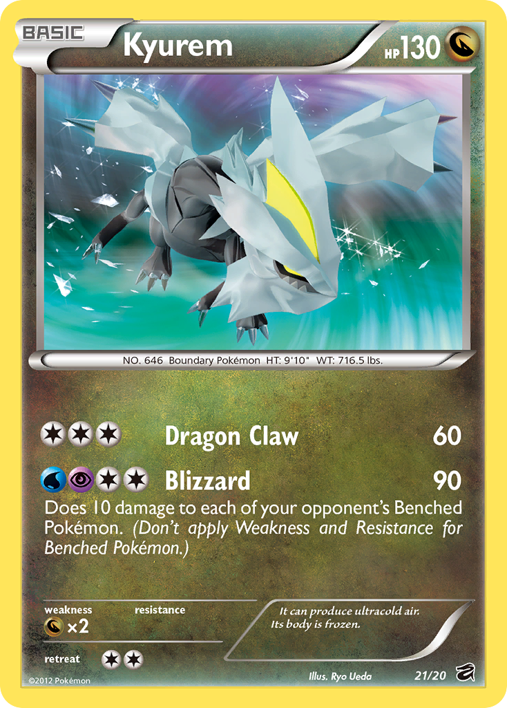 Kyurem (21/20) [Black & White: Dragon Vault] | Good Games North