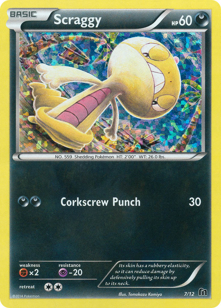 Scraggy (7/12) [McDonald's Promos: 2016 Collection] | Good Games North