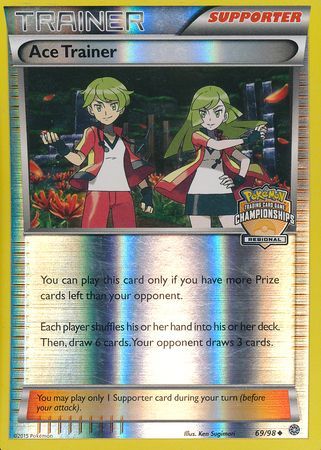 Ace Trainer (69/98) (Regional Championship Promo) [XY: Ancient Origins] | Good Games North