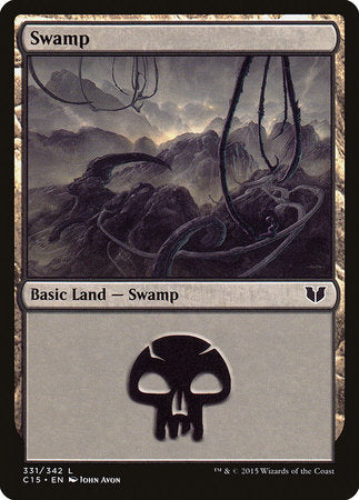 Swamp (331) [Commander 2015] | Good Games North