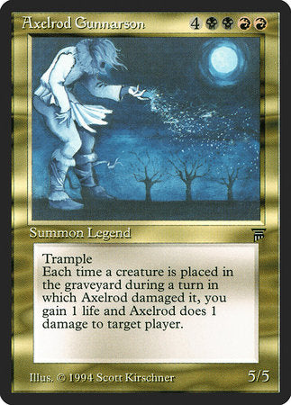 Axelrod Gunnarson [Legends] | Good Games North