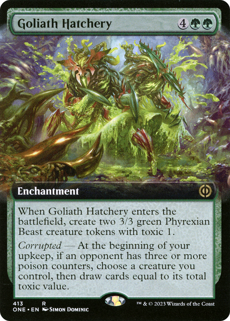 Goliath Hatchery (Extended Art) [Phyrexia: All Will Be One] | Good Games North