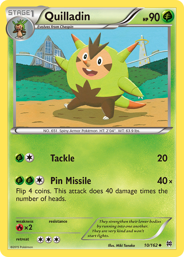 Quilladin (10/162) [XY: BREAKthrough] | Good Games North