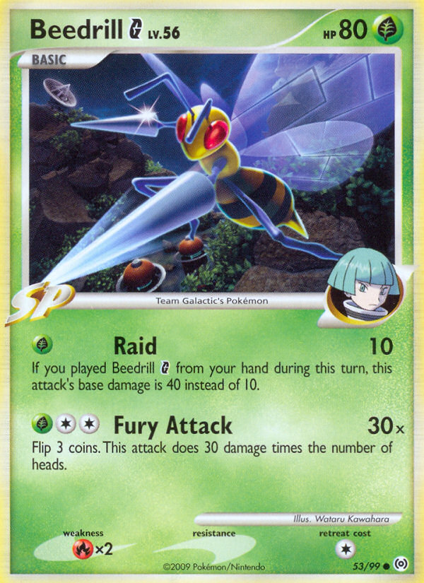Beedrill G (53/99) [Platinum: Arceus] | Good Games North
