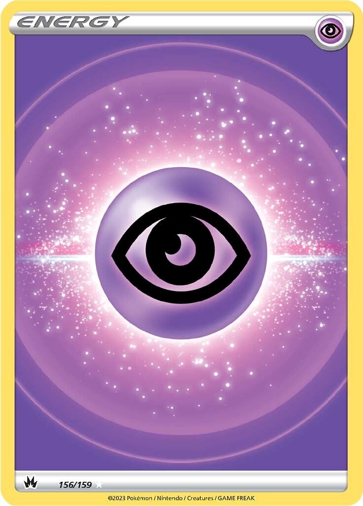 Psychic Energy (156/159) (Texture Full Art) [Sword & Shield: Crown Zenith] | Good Games North