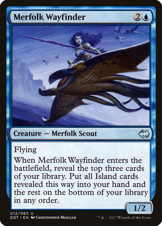 Merfolk Wayfinder [Duel Decks: Merfolk vs. Goblins] | Good Games North
