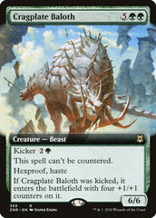 Cragplate Baloth (Extended Art) [Zendikar Rising] | Good Games North