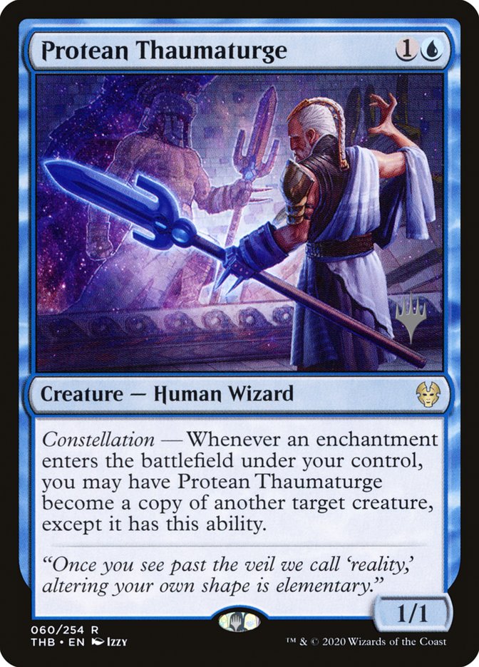 Protean Thaumaturge (Promo Pack) [Theros Beyond Death Promos] | Good Games North