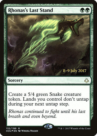 Rhonas's Last Stand [Hour of Devastation Promos] | Good Games North