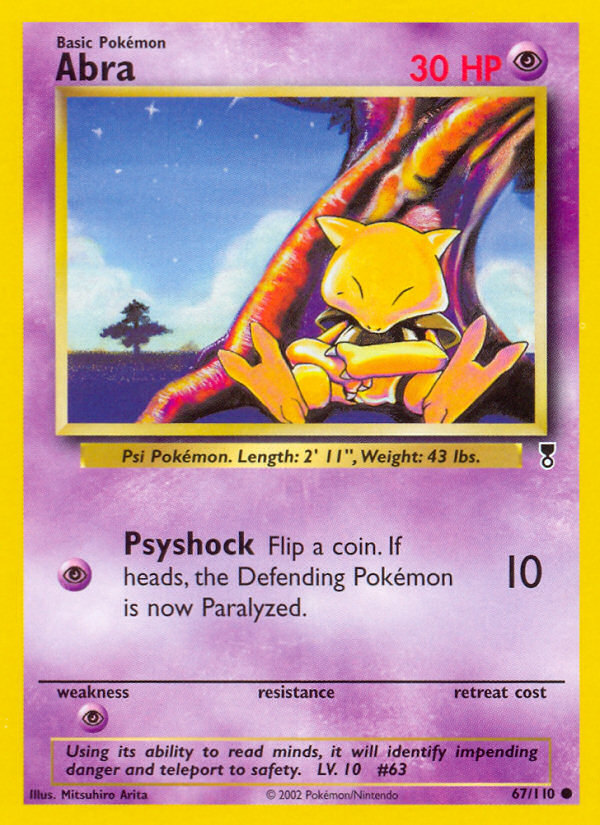 Abra (67/110) [Legendary Collection] | Good Games North