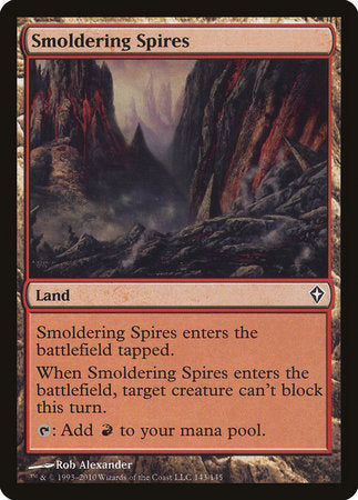 Smoldering Spires [Worldwake] | Good Games North