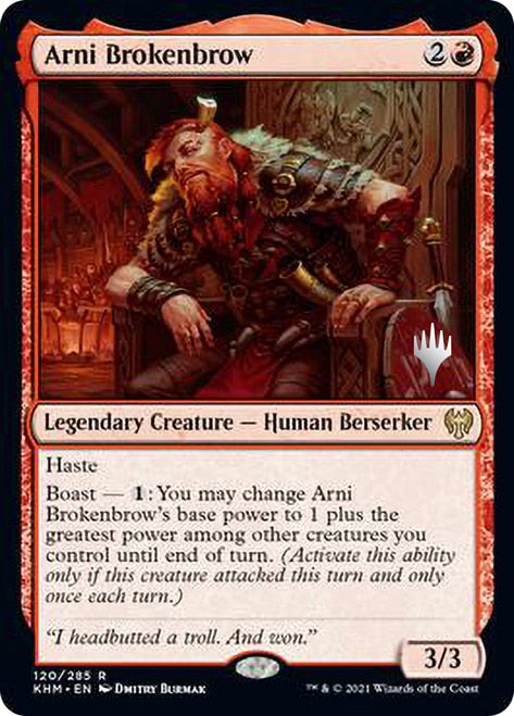 Arni Brokenbrow [Kaldheim Promo Pack] | Good Games North