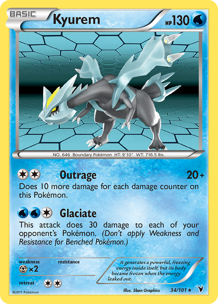 Kyurem (34/101) [Black & White: Noble Victories] | Good Games North