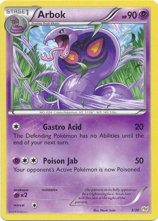Arbok (3/30) [XY: Trainer Kit - Noivern] | Good Games North
