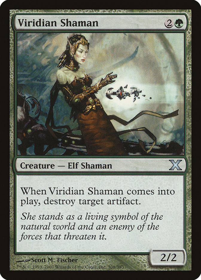 Viridian Shaman [Tenth Edition] | Good Games North